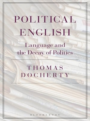 cover image of Political English